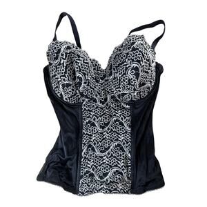 Smart Sexy Black Lace Corset Size 38DD